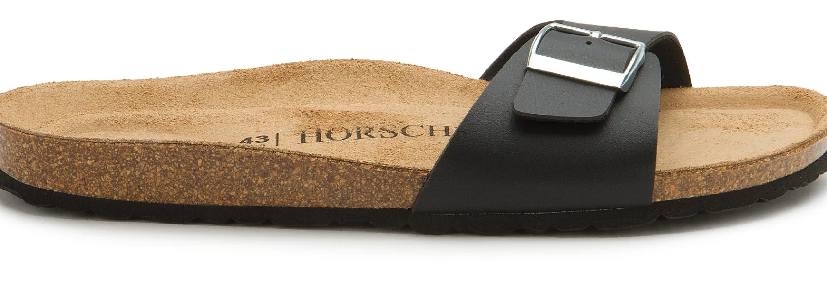 Sandalen|Pantoletten|Horsch Schuhe Pantoletten in Übergrößen Schwarz