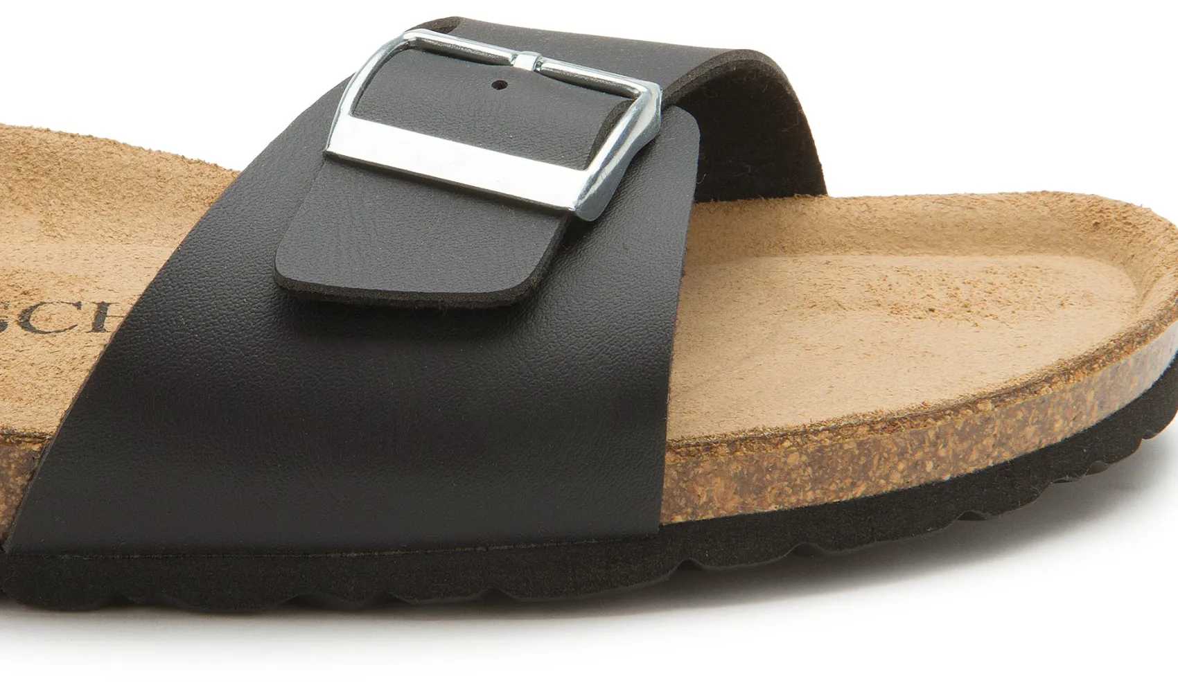 Sandalen|Pantoletten|Horsch Schuhe Pantoletten in Übergrößen Schwarz