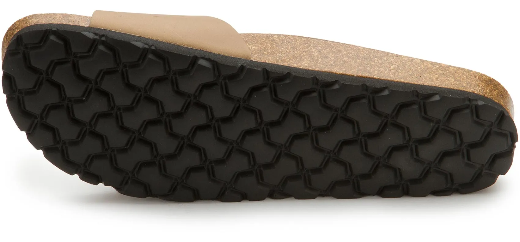 Sandalen|Pantoletten|Horsch Schuhe Pantoletten in Übergrößen Beige