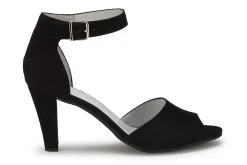 Sandalen|Pumps|Horsch Schuhe Peeptoes in Übergrößen Schwarz