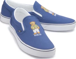 Sneaker|Slipper|Horsch Schuhe POLO Slipper in Übergrößen Blau