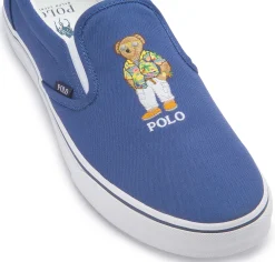 Sneaker|Slipper|Horsch Schuhe POLO Slipper in Übergrößen Blau
