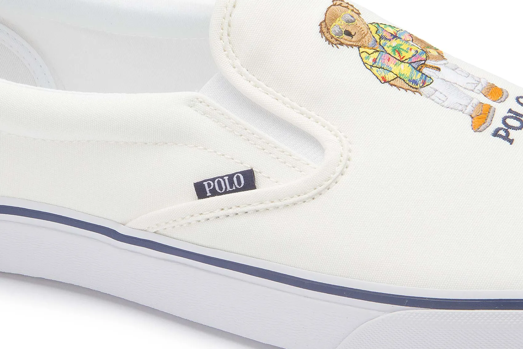 Sneaker|Slipper|Horsch Schuhe POLO Slipper in Übergrößen Weiß