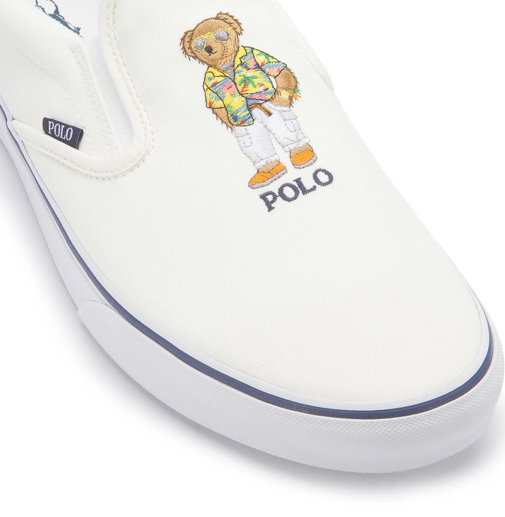 Sneaker|Slipper|Horsch Schuhe POLO Slipper in Übergrößen Weiß