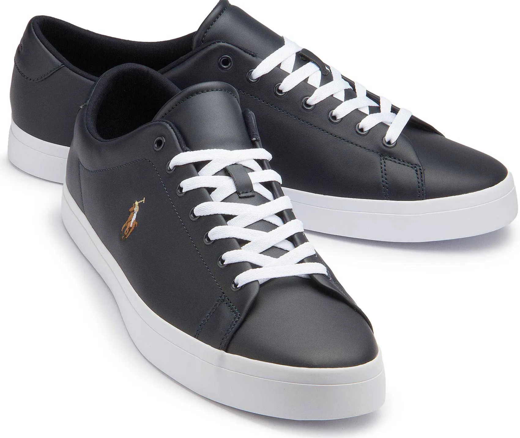 Schnürschuhe|Sneaker|Horsch Schuhe POLO Sneaker in Übergrößen Blau