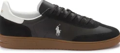 Sneaker|Schnürschuhe|Horsch Schuhe POLO Sneaker in Übergrößen Schwarz