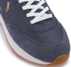 Sneaker|Schnürschuhe|Horsch Schuhe POLO Sneaker in Übergrößen Blau