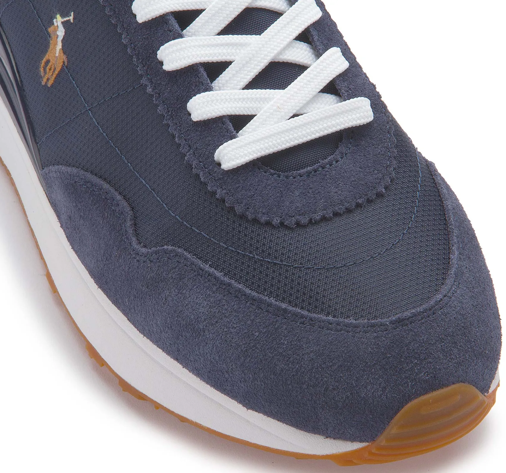 Sneaker|Schnürschuhe|Horsch Schuhe POLO Sneaker in Übergrößen Blau