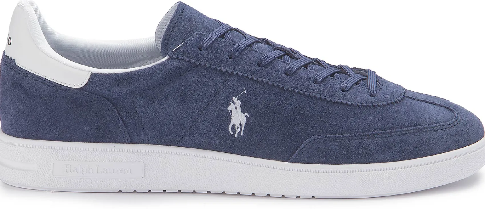Sneaker|Schnürschuhe|Horsch Schuhe POLO Sneaker in Übergrößen Blau