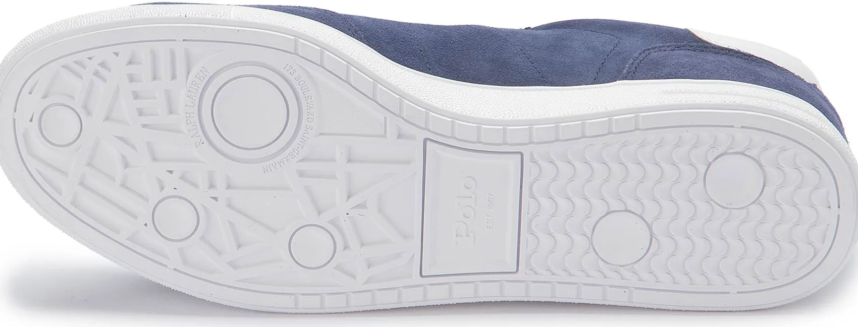 Sneaker|Schnürschuhe|Horsch Schuhe POLO Sneaker in Übergrößen Blau