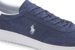 Sneaker|Schnürschuhe|Horsch Schuhe POLO Sneaker in Übergrößen Blau