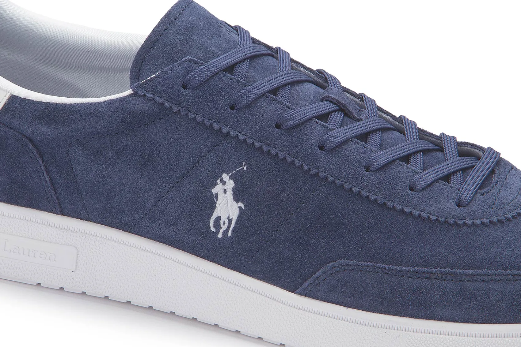 Sneaker|Schnürschuhe|Horsch Schuhe POLO Sneaker in Übergrößen Blau
