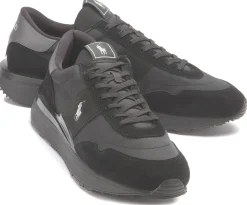 Sneaker|Schnürschuhe|Horsch Schuhe POLO Sneaker in Übergrößen Schwarz