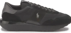 Sneaker|Schnürschuhe|Horsch Schuhe POLO Sneaker in Übergrößen Schwarz