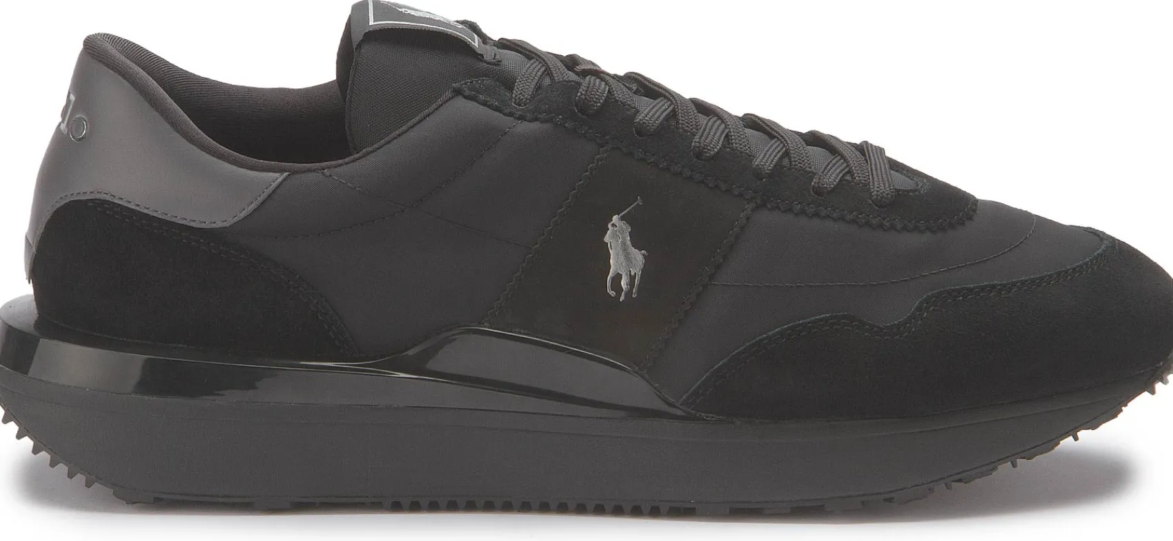 Sneaker|Schnürschuhe|Horsch Schuhe POLO Sneaker in Übergrößen Schwarz