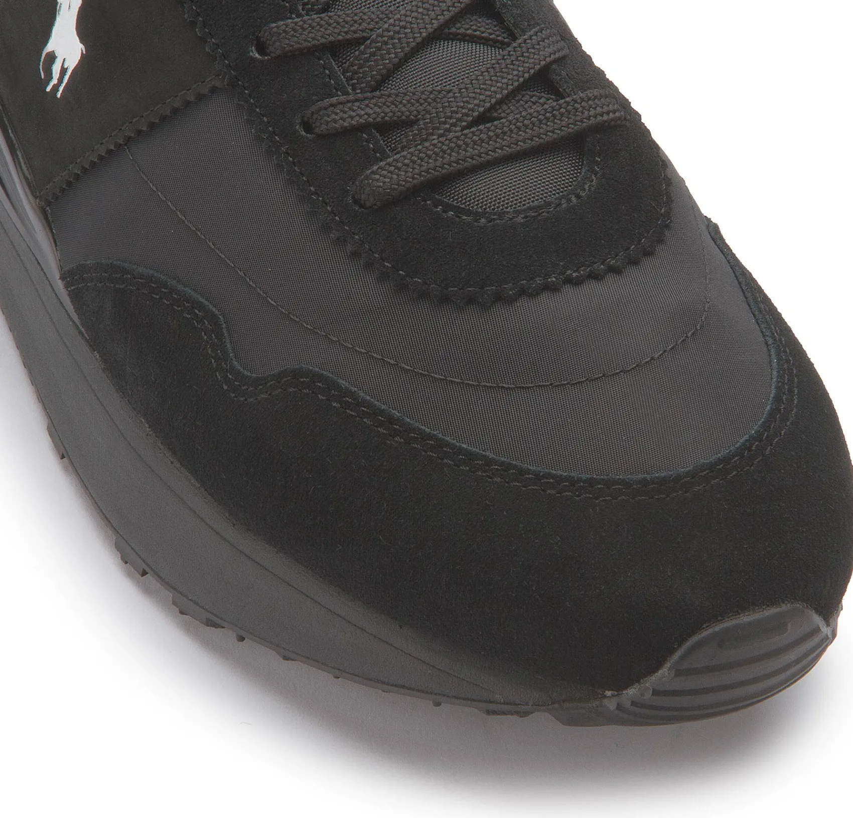 Sneaker|Schnürschuhe|Horsch Schuhe POLO Sneaker in Übergrößen Schwarz