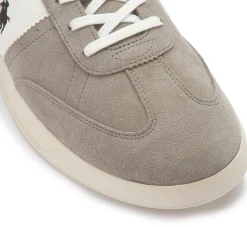 Sneaker|Schnürschuhe|Horsch Schuhe POLO Sneaker in Übergrößen Grau