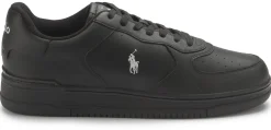 Sneaker|Schnürschuhe|Horsch Schuhe POLO Sneaker in Übergrößen Schwarz