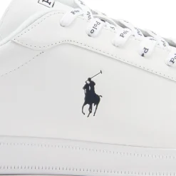 Sneaker|Schnürschuhe|Horsch Schuhe POLO Sneaker in Übergrößen Weiß