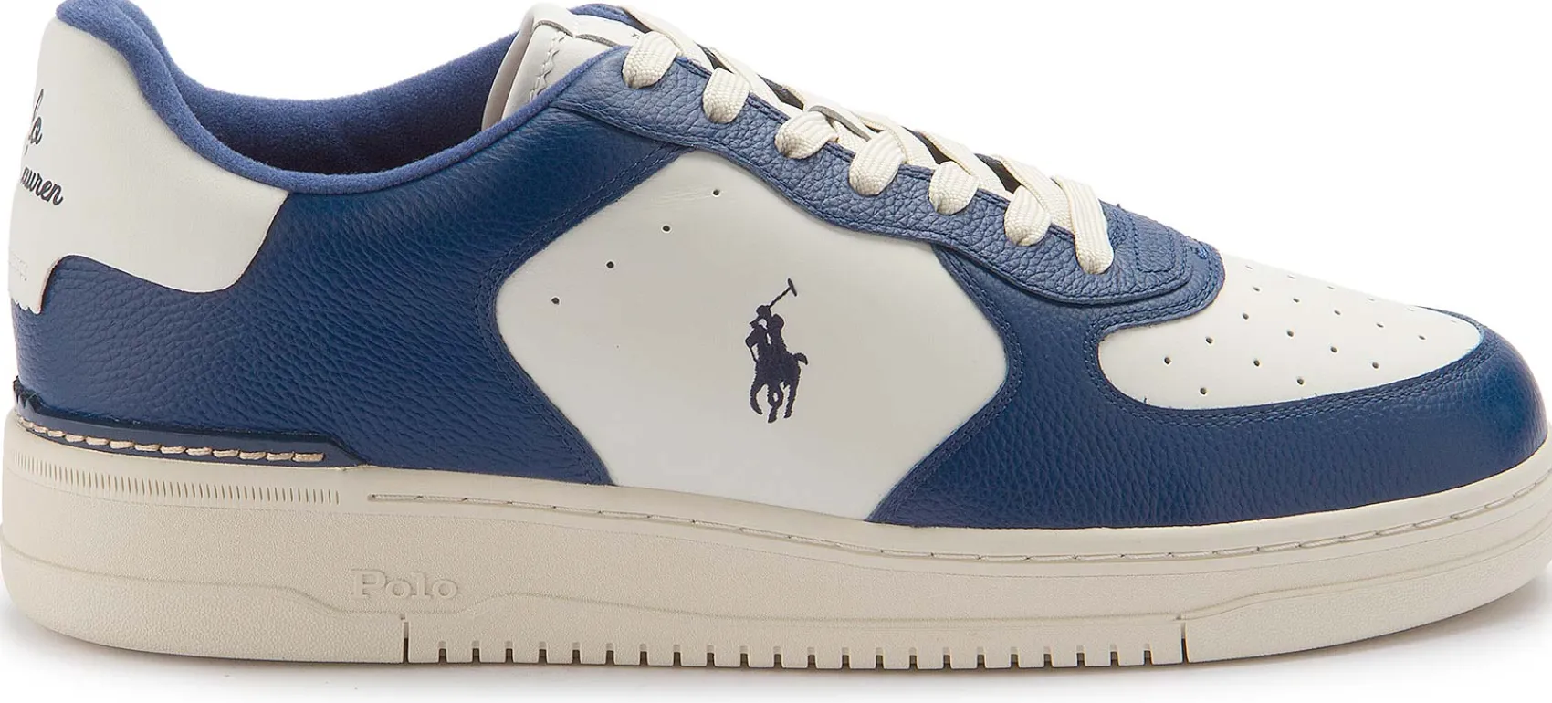 Sneaker|Schnürschuhe|Horsch Schuhe POLO Sneaker in Übergrößen Blau