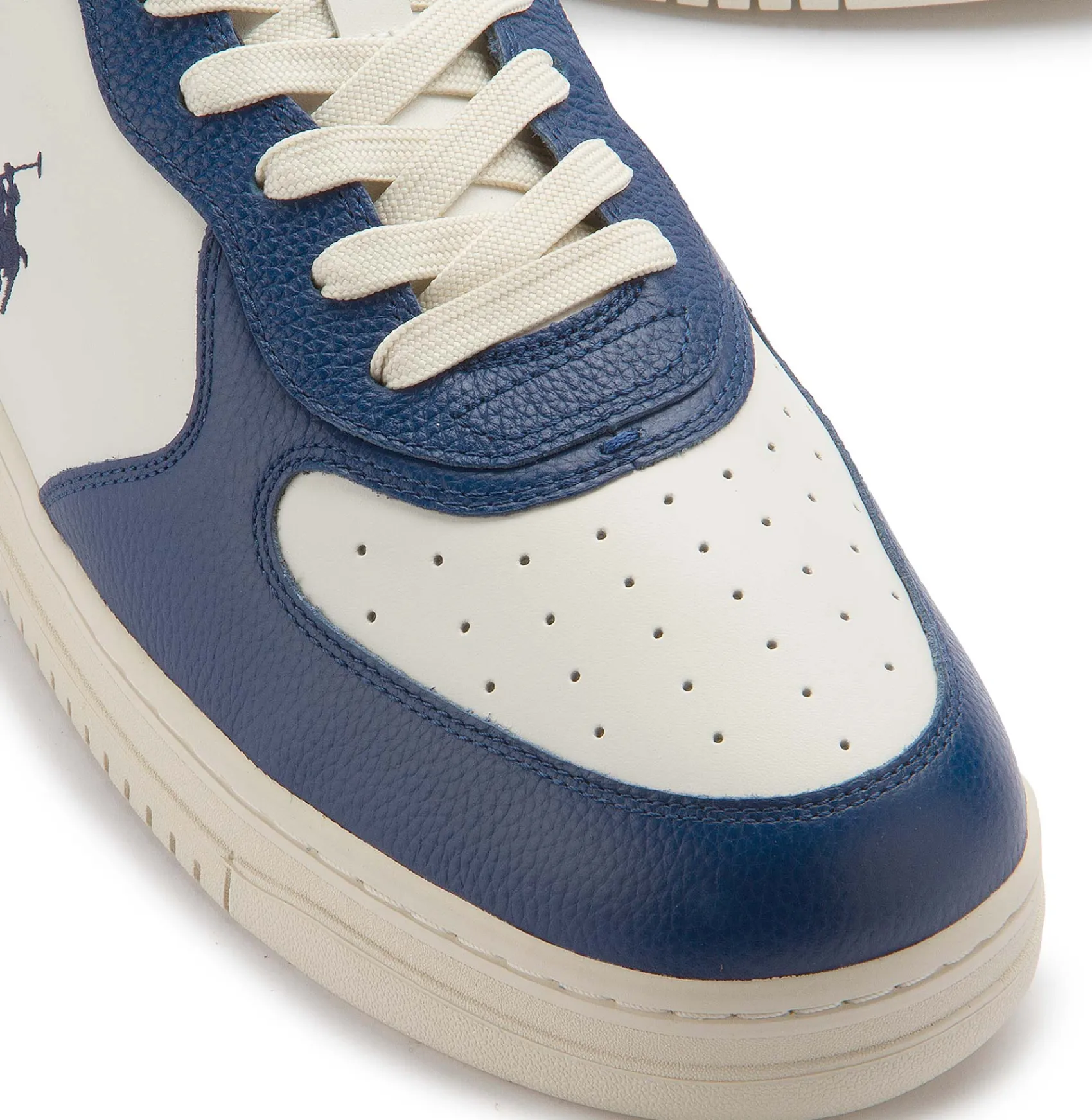 Sneaker|Schnürschuhe|Horsch Schuhe POLO Sneaker in Übergrößen Blau