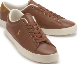 Sneaker|Schnürschuhe|Horsch Schuhe POLO Sneaker in Übergrößen Braun