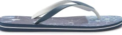 Sandalen|Horsch Schuhe POLO Zehentrenner in Übergrößen Blau