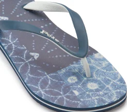 Sandalen|Horsch Schuhe POLO Zehentrenner in Übergrößen Blau