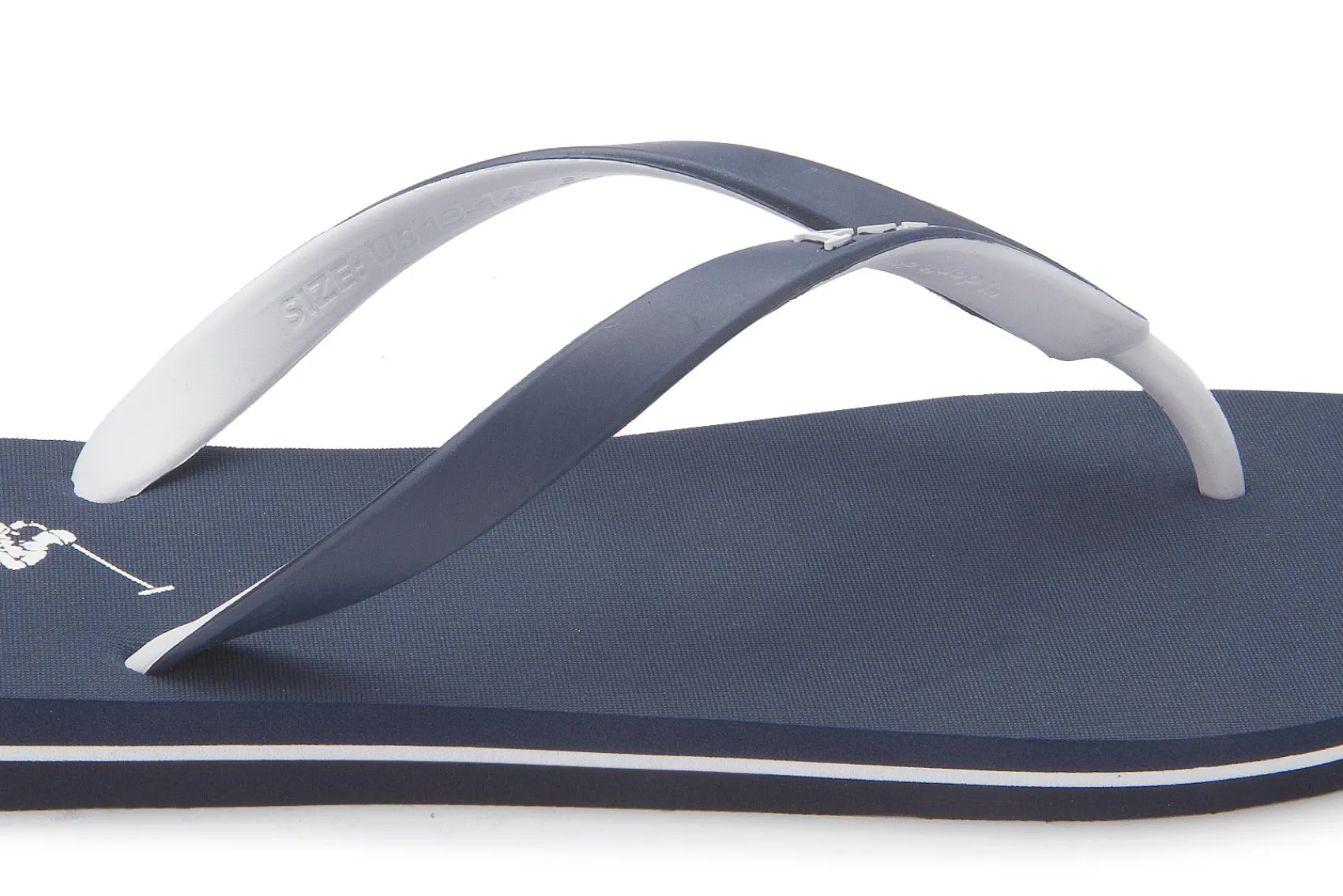 Sandalen|Horsch Schuhe POLO Zehentrenner in Übergrößen Blau