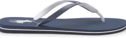 Sandalen|Horsch Schuhe POLO Zehentrenner in Übergrößen Blau