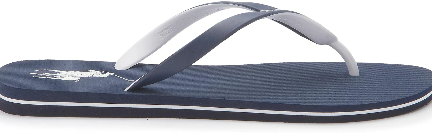 Sandalen|Horsch Schuhe POLO Zehentrenner in Übergrößen Blau