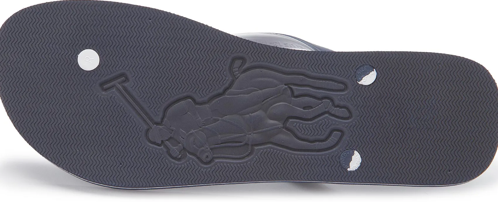 Sandalen|Horsch Schuhe POLO Zehentrenner in Übergrößen Blau