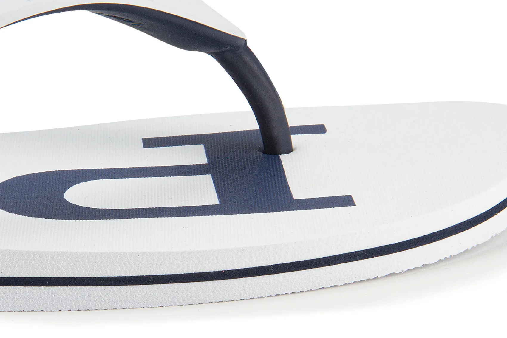 Sandalen|Horsch Schuhe POLO Zehentrenner in Übergrößen Weiß