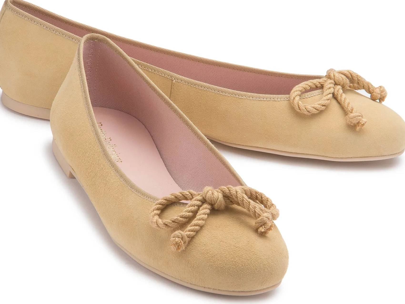 Ballerinas|Horsch Schuhe Pretty Ballerina in Übergrößen Beige