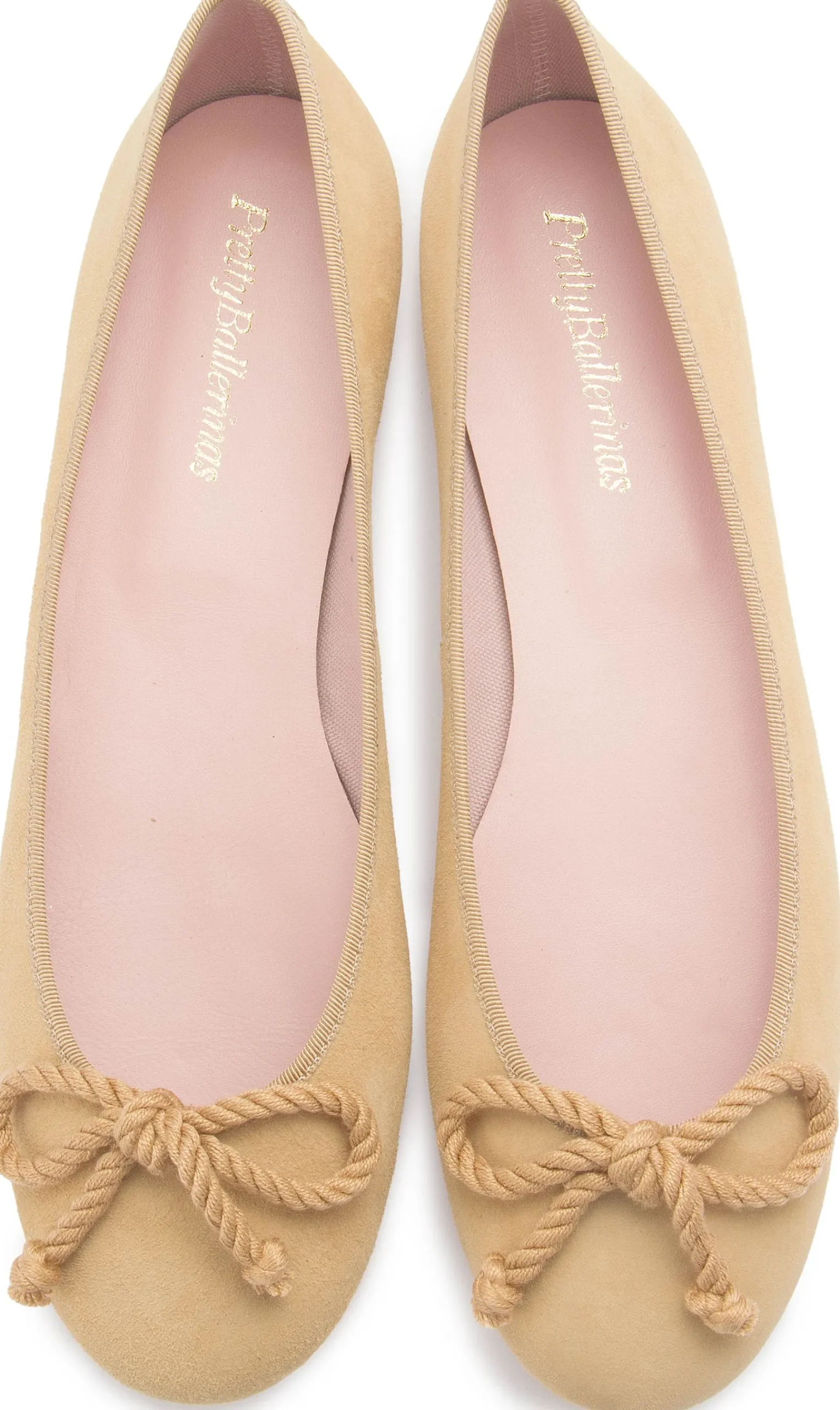 Ballerinas|Horsch Schuhe Pretty Ballerina in Übergrößen Beige