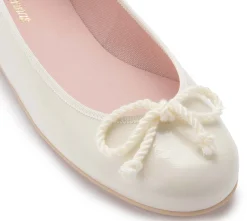 Ballerinas|Horsch Schuhe Pretty Ballerina in Übergrößen Weiß