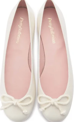 Ballerinas|Horsch Schuhe Pretty Ballerina in Übergrößen Weiß