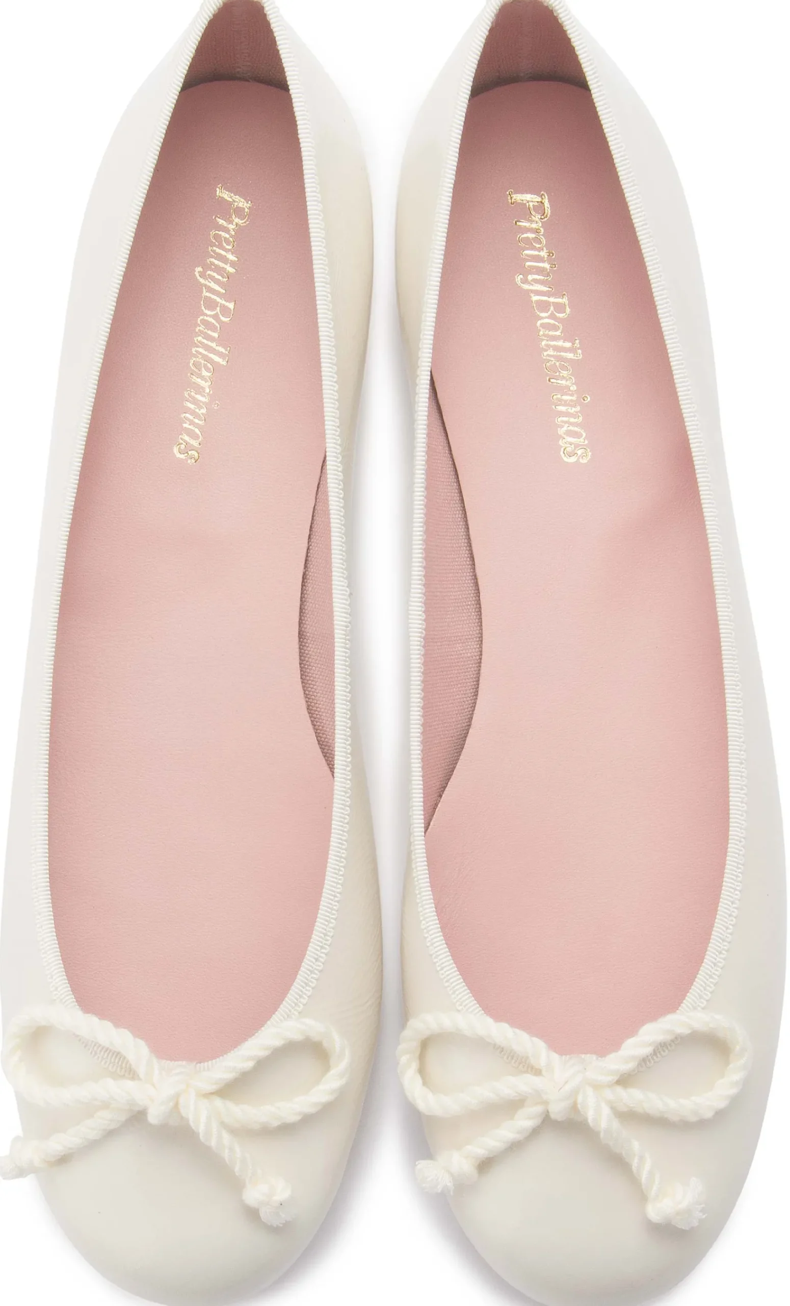 Ballerinas|Horsch Schuhe Pretty Ballerina in Übergrößen Weiß