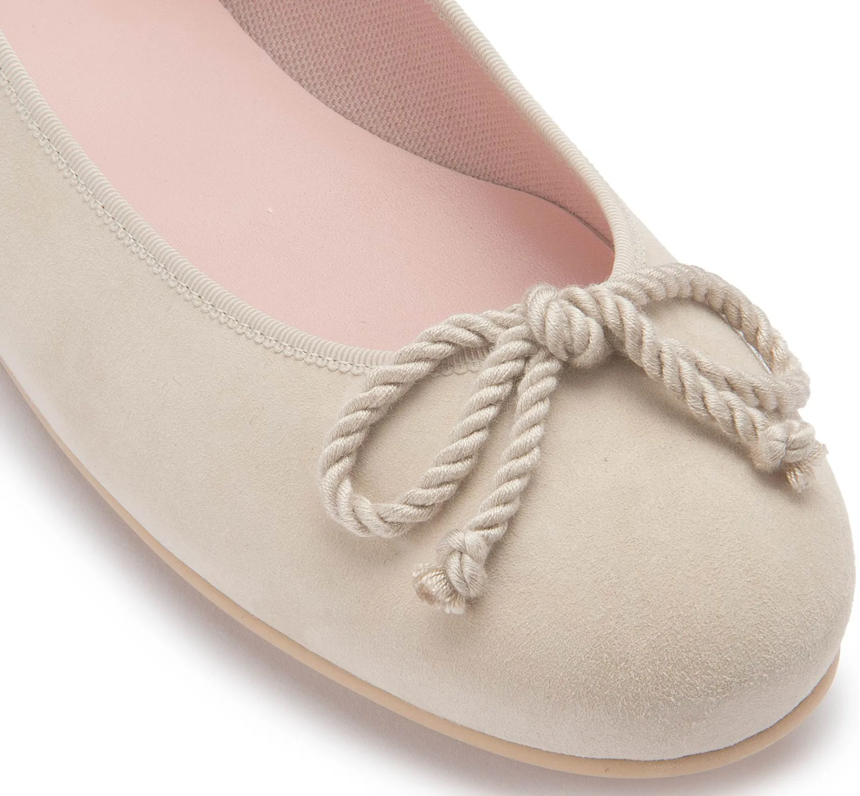 Ballerinas|Horsch Schuhe Pretty Ballerina in Übergrößen Beige
