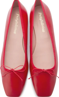Ballerinas|Horsch Schuhe Pretty Ballerina in Übergrößen Rot