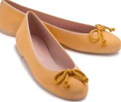 Ballerinas|Horsch Schuhe Pretty Ballerina in Übergrößen Orange