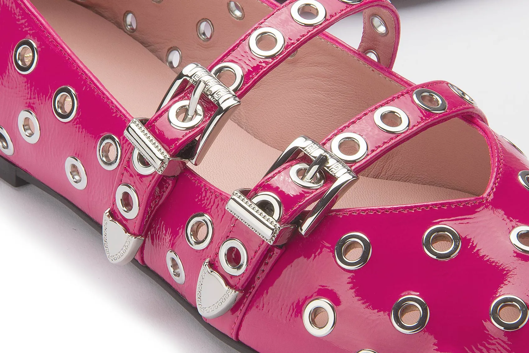 Ballerinas|Horsch Schuhe Pretty Ballerina in Übergrößen Pink