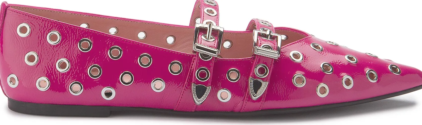 Ballerinas|Horsch Schuhe Pretty Ballerina in Übergrößen Pink