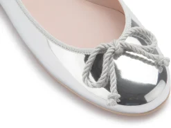 Ballerinas|Horsch Schuhe Pretty Ballerinas in Übergrößen Silber