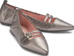 Ballerinas|Horsch Schuhe Pretty Ballerinas in Übergrößen Silber