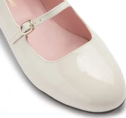Ballerinas|Horsch Schuhe Pretty Ballerinas in Übergrößen Beige