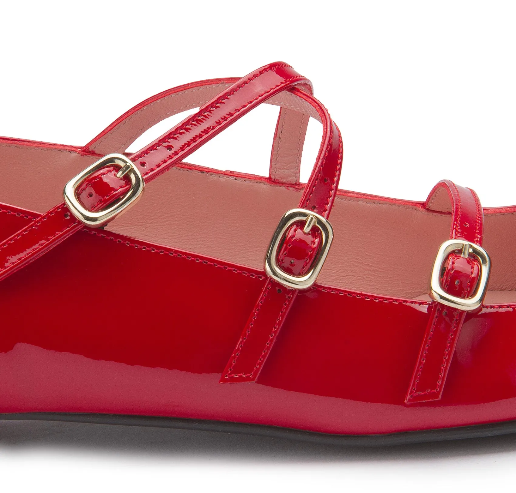 Ballerinas|Horsch Schuhe Pretty Ballerinas in Übergrößen Rot