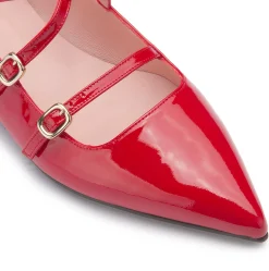 Ballerinas|Horsch Schuhe Pretty Ballerinas in Übergrößen Rot
