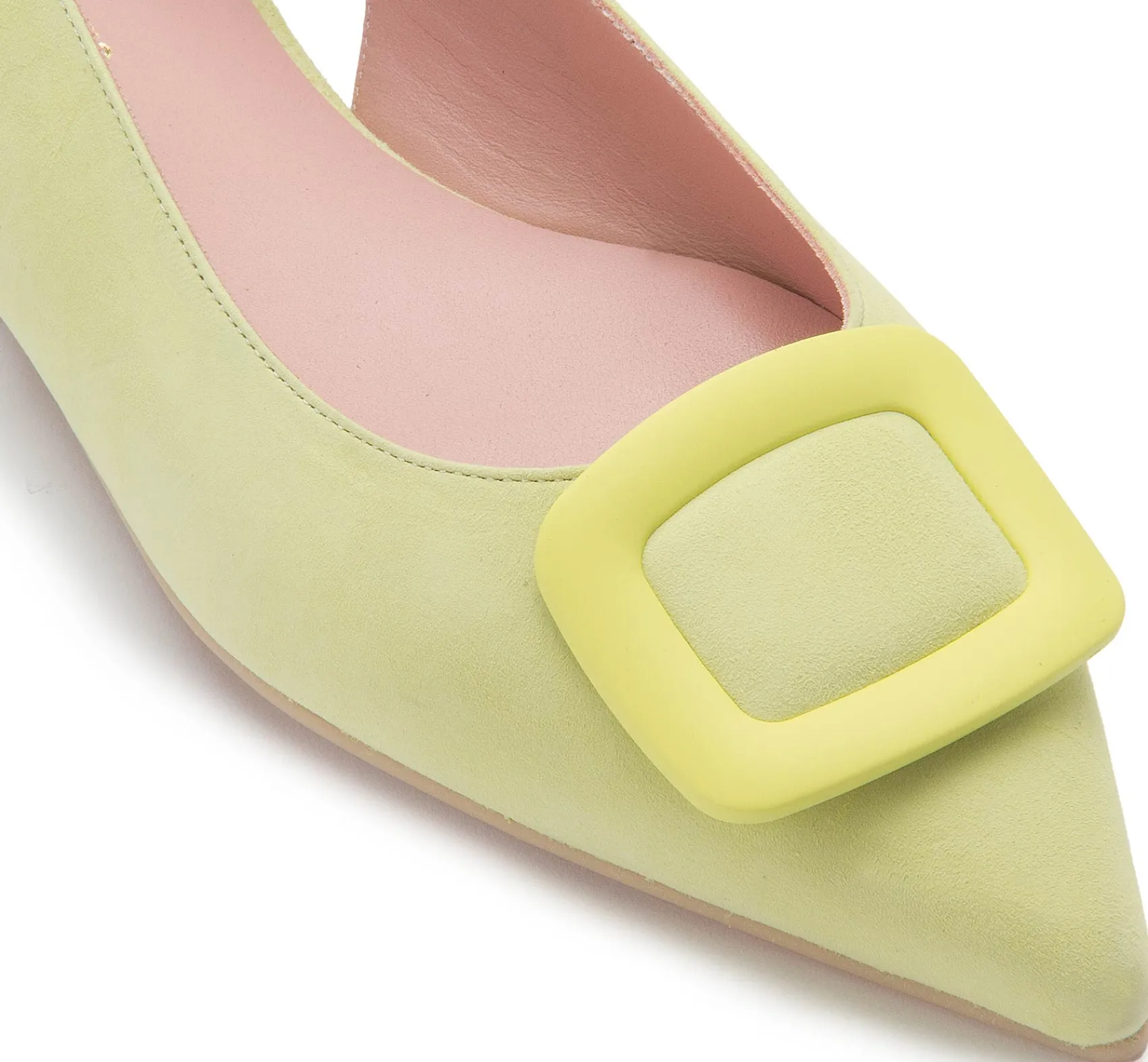 Sling|Sandalen|Horsch Schuhe Pretty Ballerinas in Übergrößen Gelb