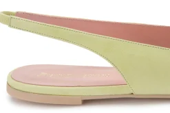 Sling|Sandalen|Horsch Schuhe Pretty Ballerinas in Übergrößen Gelb